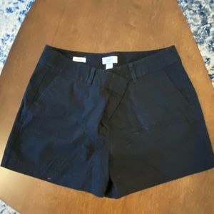 BLACK LOFT SHORTS